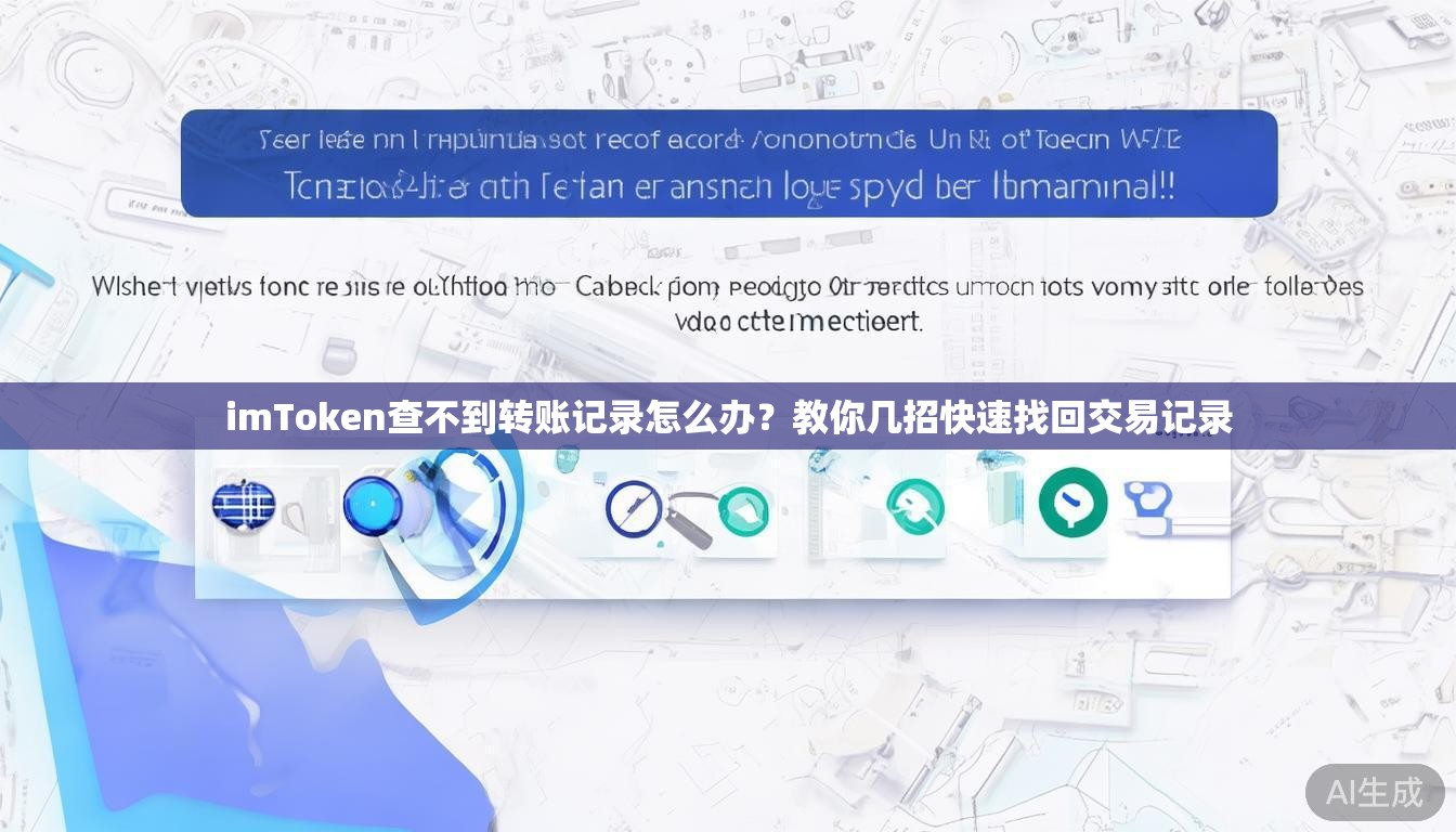 imToken查不到转账记录怎么办？教你几招快速找回交易记录