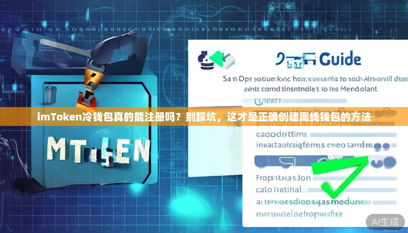 imToken冷钱包真的能注册吗？别踩坑，这才是正确创建离线钱包的方法