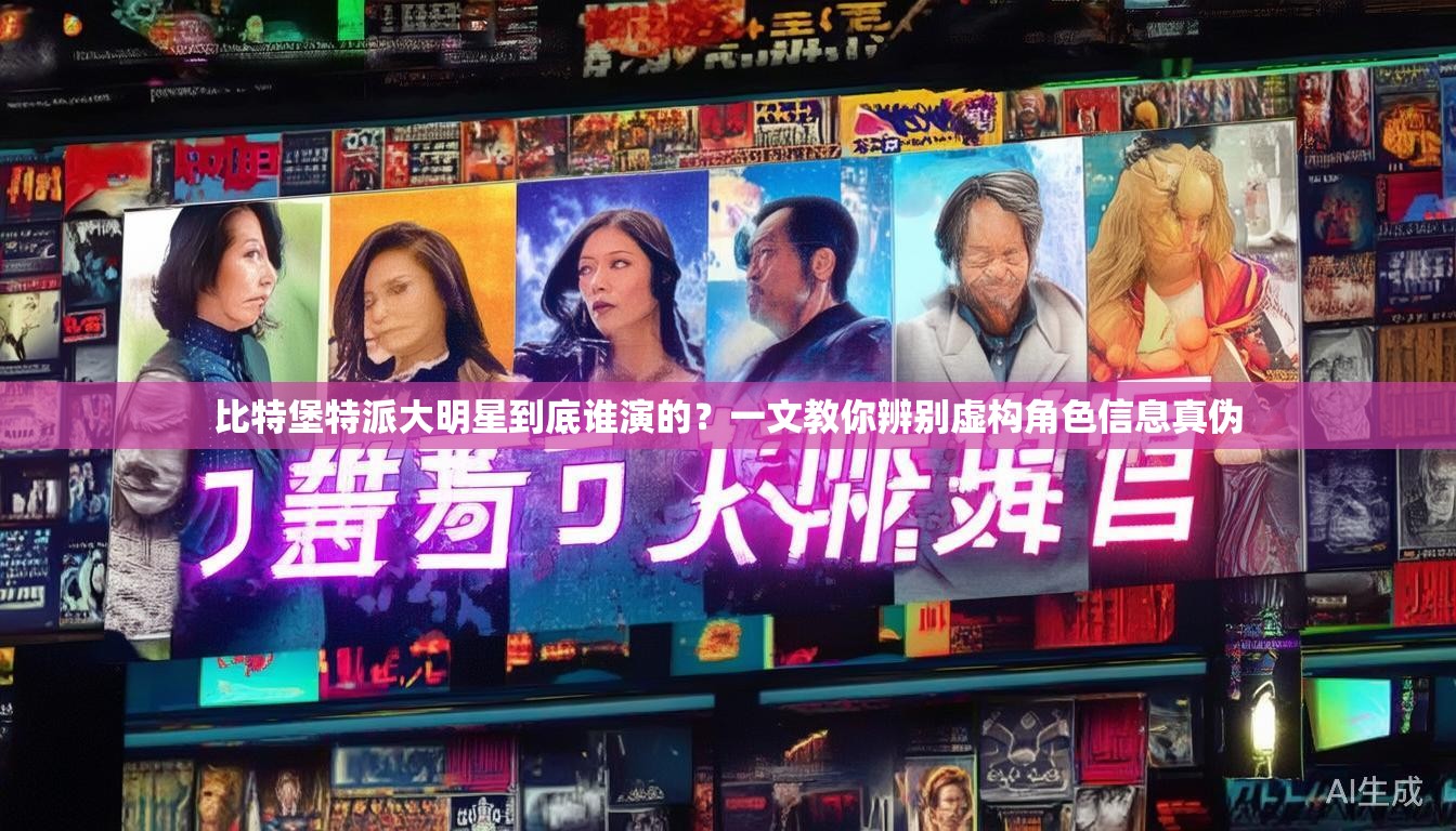 比特堡特派大明星到底谁演的？一文教你辨别虚构角色信息真伪