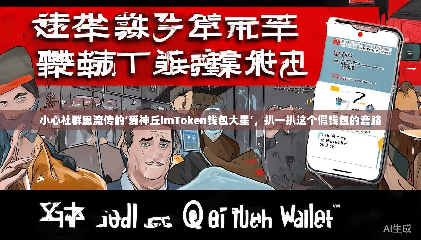 小心社群里流传的‘爱神丘imToken钱包大星’，扒一扒这个假钱包的套路
