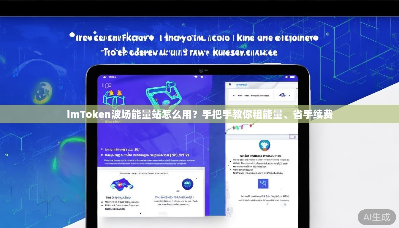 imToken波场能量站怎么用?手把手教你租能量、省手续费 imToken波场能量站怎么用?手把手教你租能量、省手续费