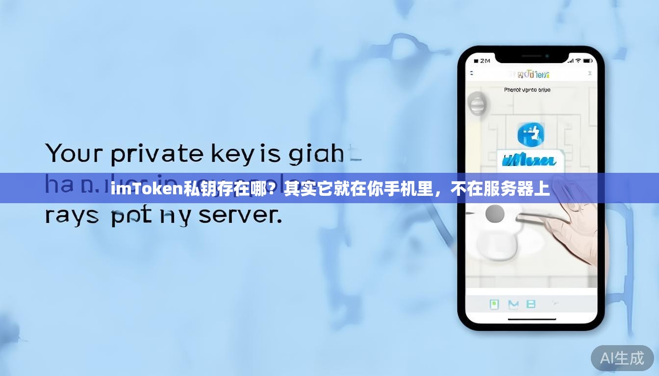 imToken私钥存在哪？其实它就在你手机里，不在服务器上