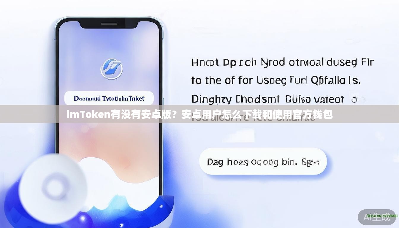 imToken有没有安卓版?安卓用户怎么下载和使用官方钱包 imToken有没有安卓版?安卓用户怎么下载和使用官方钱包