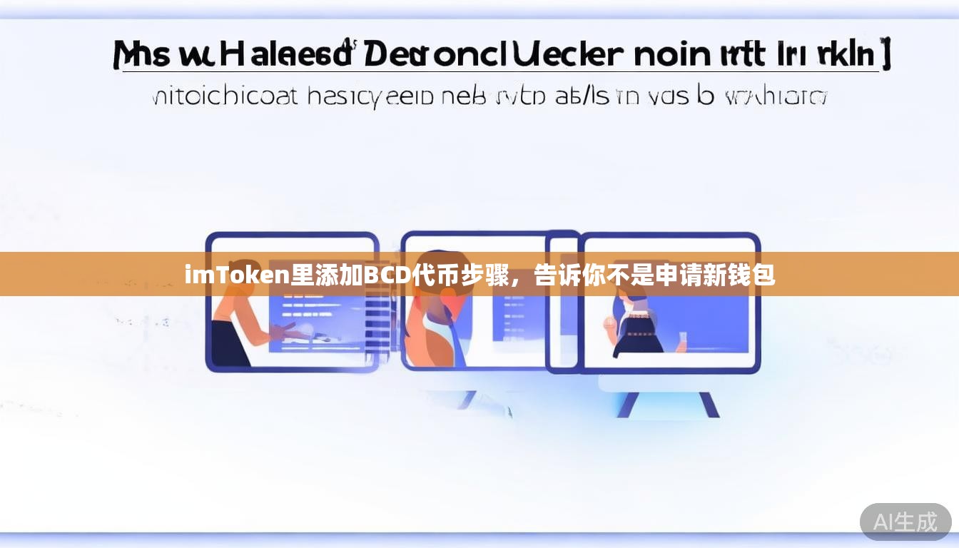 imToken里添加BCD代币步骤,告诉你不是申请新钱包 imToken里添加BCD代币步骤,告诉你不是申请新钱包