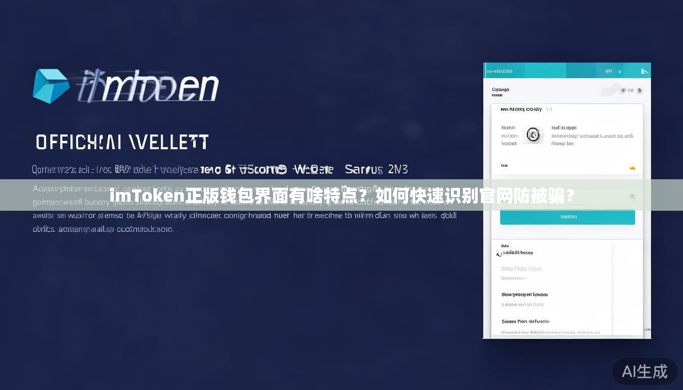 imToken正版钱包界面有啥特点?如何快速识别官网防被骗? imToken正版钱包界面有啥特点?如何快速识别官网防被骗?