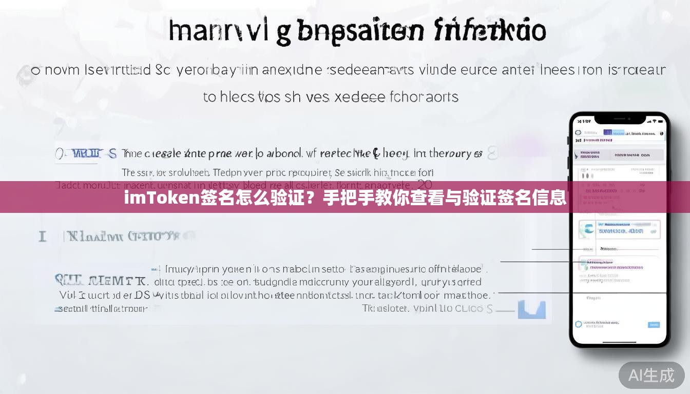 imToken签名怎么验证?手把手教你查看与验证签名信息 imToken签名怎么验证?手把手教你查看与验证签名信息