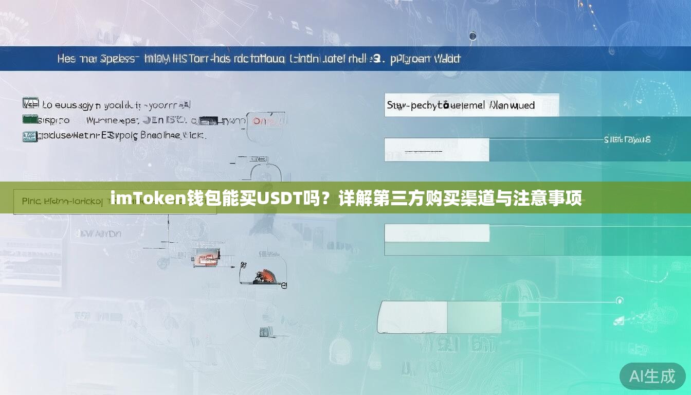 imToken钱包能买USDT吗？详解第三方购买渠道与注意事项