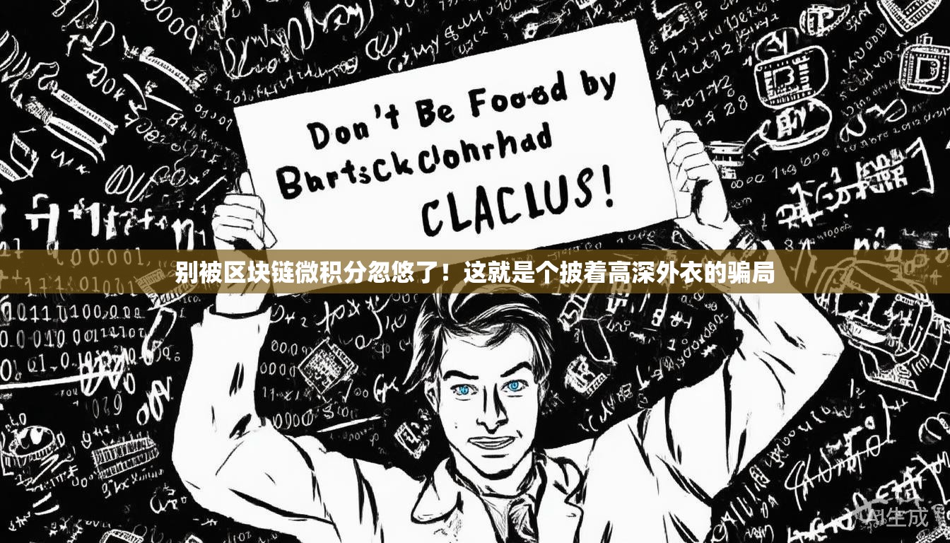 别被区块链微积分忽悠了!这就是个披着高深外衣的骗局 别被区块链微积分忽悠了!这就是个披着高深外衣的骗局