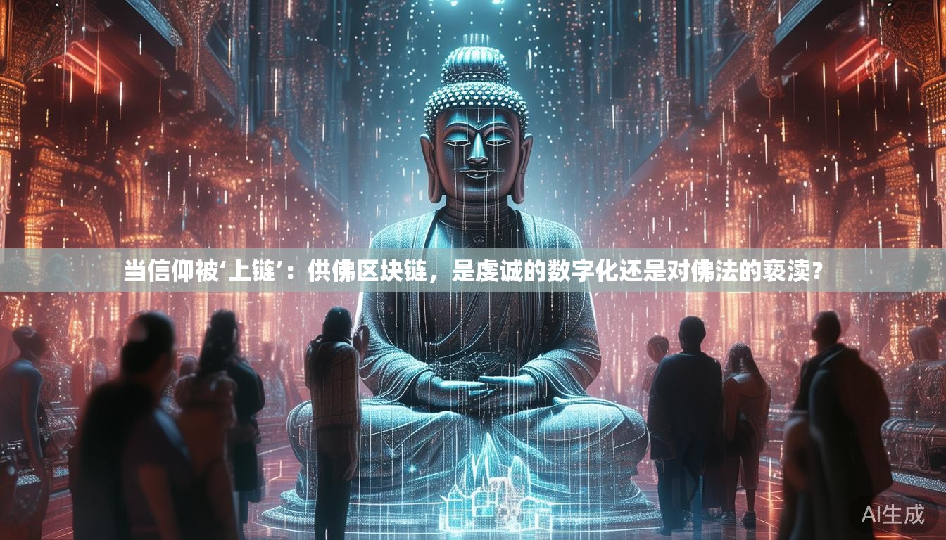 当信仰被‘上链’:供佛区块链,是虔诚的数字化还是对佛法的亵渎? 当信仰被‘上链’:供佛区块链,是虔诚的数字化还是对佛法的亵渎?