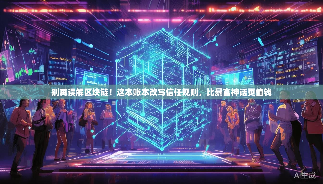 别再误解区块链！这本账本改写信任规则，比暴富神话更值钱