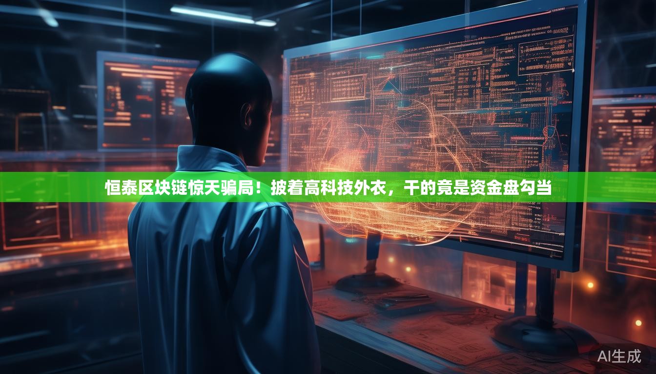 恒泰区块链惊天骗局!披着高科技外衣,干的竟是资金盘勾当 恒泰区块链惊天骗局!披着高科技外衣,干的竟是资金盘勾当