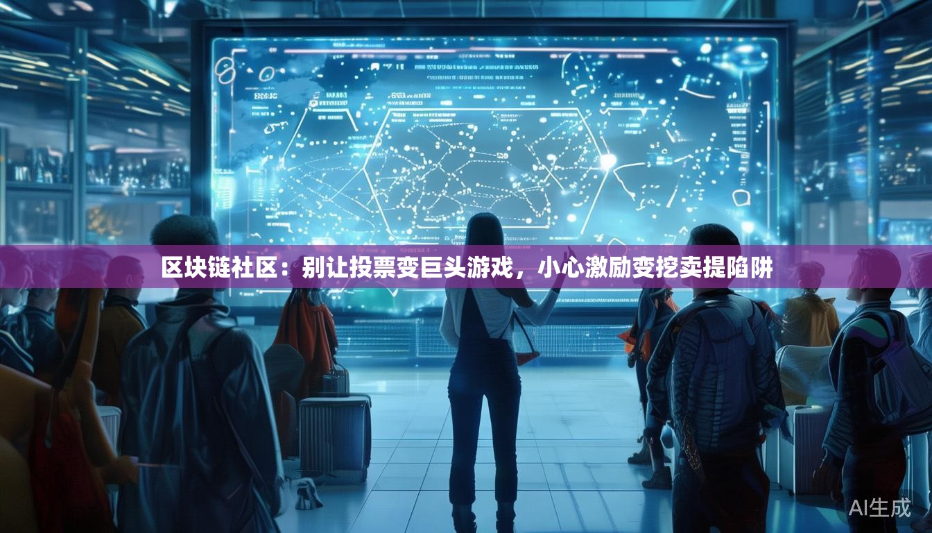 区块链社区：别让投票变巨头游戏，小心激励变挖卖提陷阱