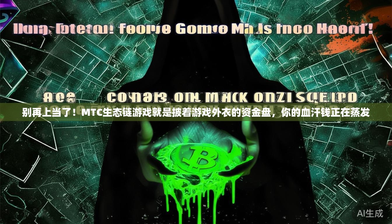 别再上当了！MTC生态链游戏就是披着游戏外衣的资金盘，你的血汗钱正在蒸发
