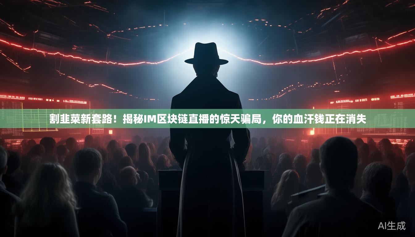 割韭菜新套路!揭秘IM区块链直播的惊天骗局,你的血汗钱正在消失 割韭菜新套路!揭秘IM区块链直播的惊天骗局,你的血汗钱正在消失