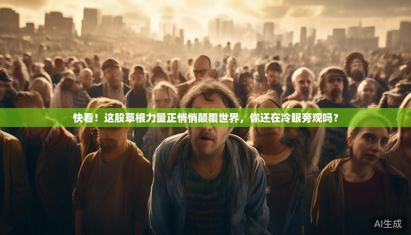 快看!这股草根力量正悄悄颠覆世界,你还在冷眼旁观吗? 快看!这股草根力量正悄悄颠覆世界,你还在冷眼旁观吗?