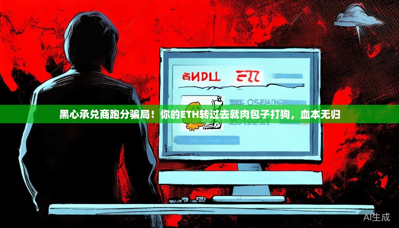 黑心承兑商跑分骗局！你的ETH转过去就肉包子打狗，血本无归