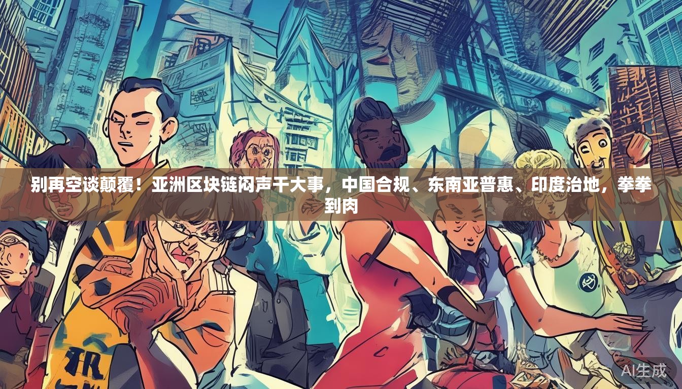 别再空谈颠覆！亚洲区块链闷声干大事，中国合规、东南亚普惠、印度治地，拳拳到肉