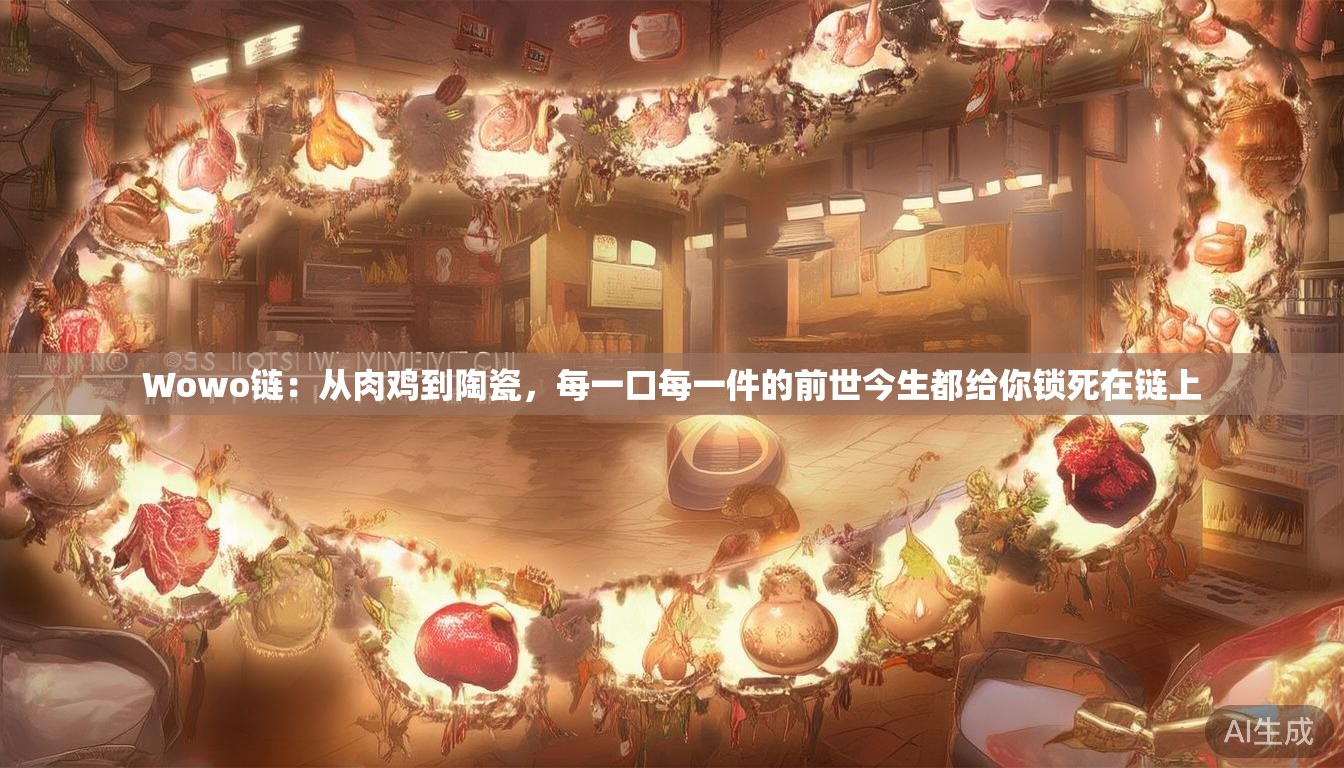 Wowo链：从肉鸡到陶瓷，每一口每一件的前世今生都给你锁死在链上