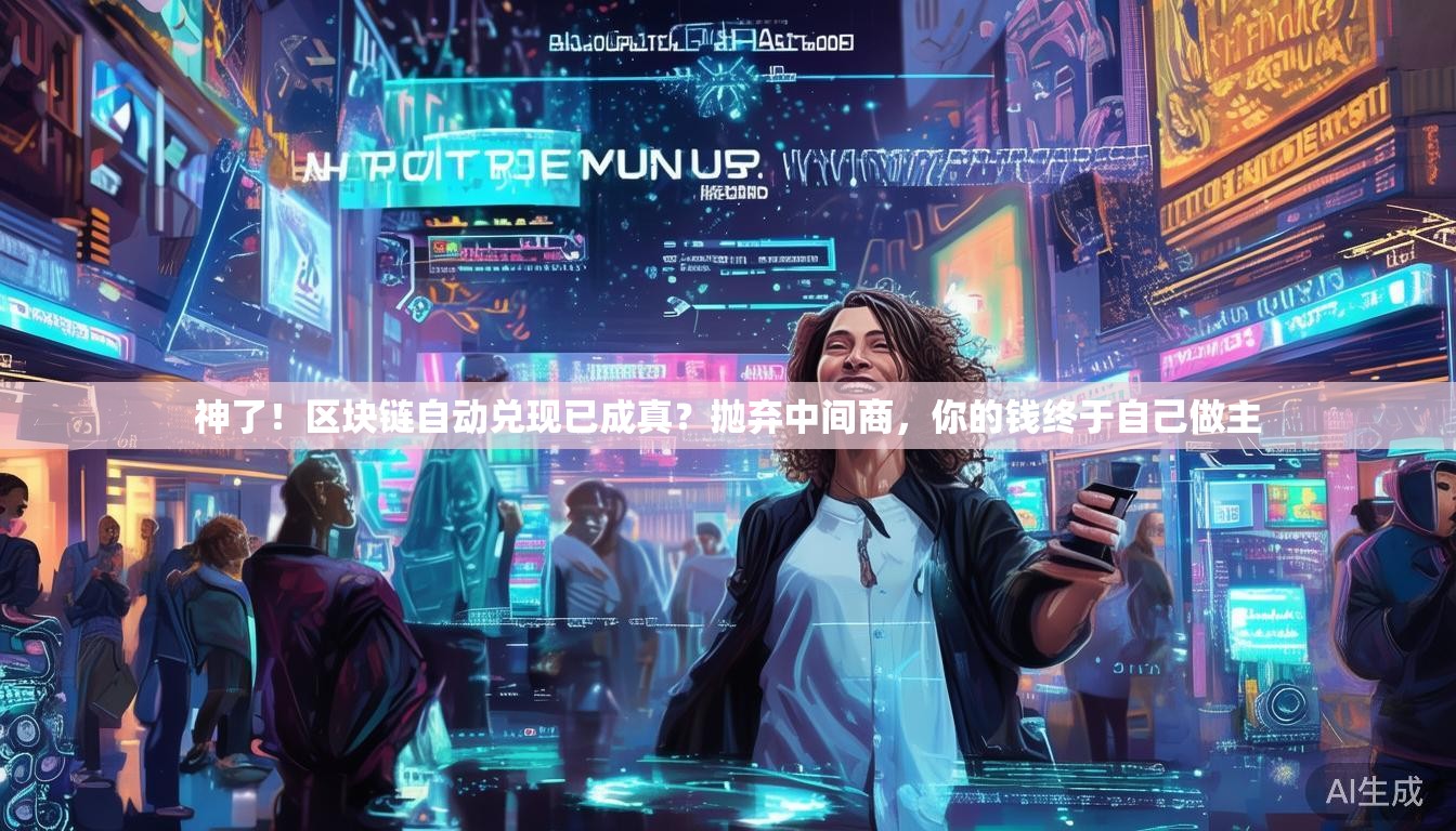神了！区块链自动兑现已成真？抛弃中间商，你的钱终于自己做主