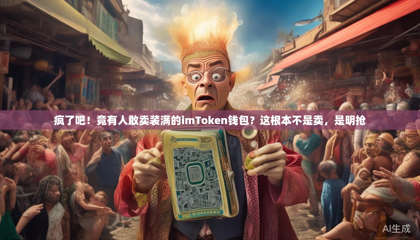 疯了吧！竟有人敢卖装满的imToken钱包？这根本不是卖，是明抢