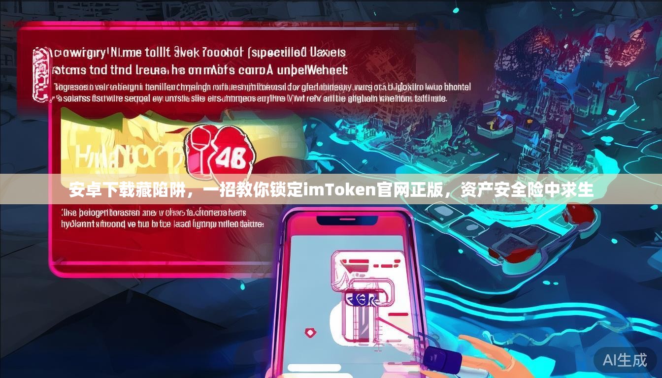 安卓下载藏陷阱，一招教你锁定imToken官网正版，资产安全险中求生