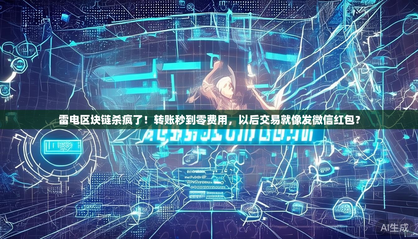 雷电区块链杀疯了!转账秒到零费用,以后交易就像发微信红包? 雷电区块链杀疯了!转账秒到零费用,以后交易就像发微信红包?