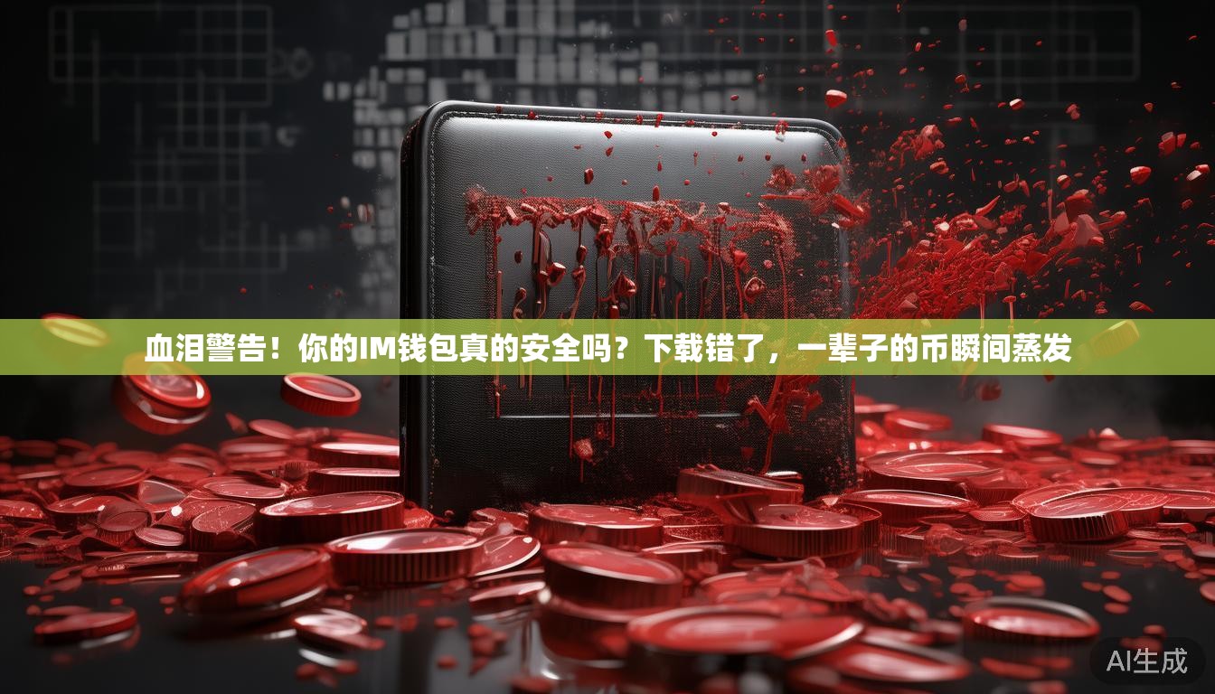 血泪警告！你的IM钱包真的安全吗？下载错了，一辈子的币瞬间蒸发