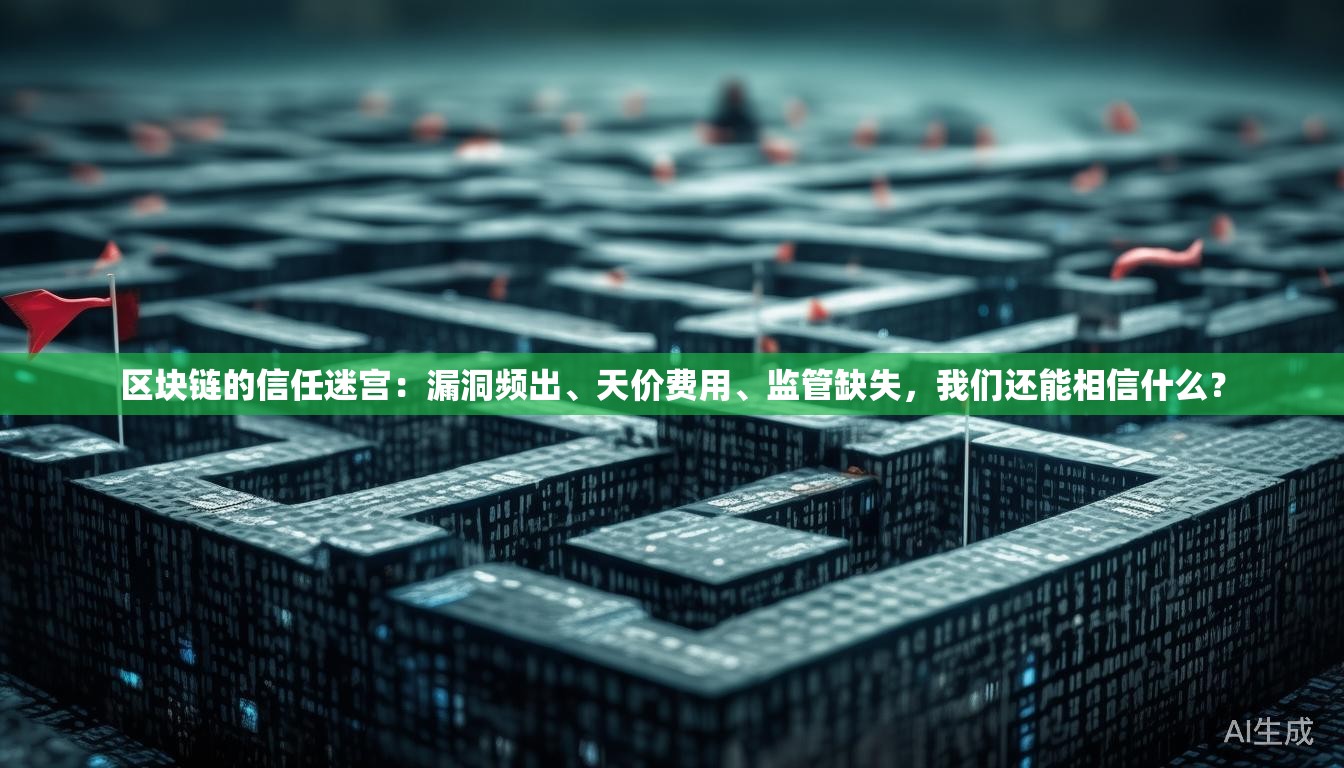 区块链的信任迷宫：漏洞频出、天价费用、监管缺失，我们还能相信什么？
