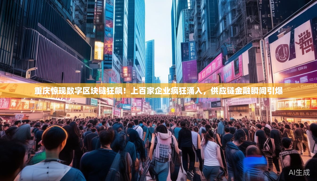 重庆惊现数字区块链狂飙！上百家企业疯狂涌入，供应链金融瞬间引爆
