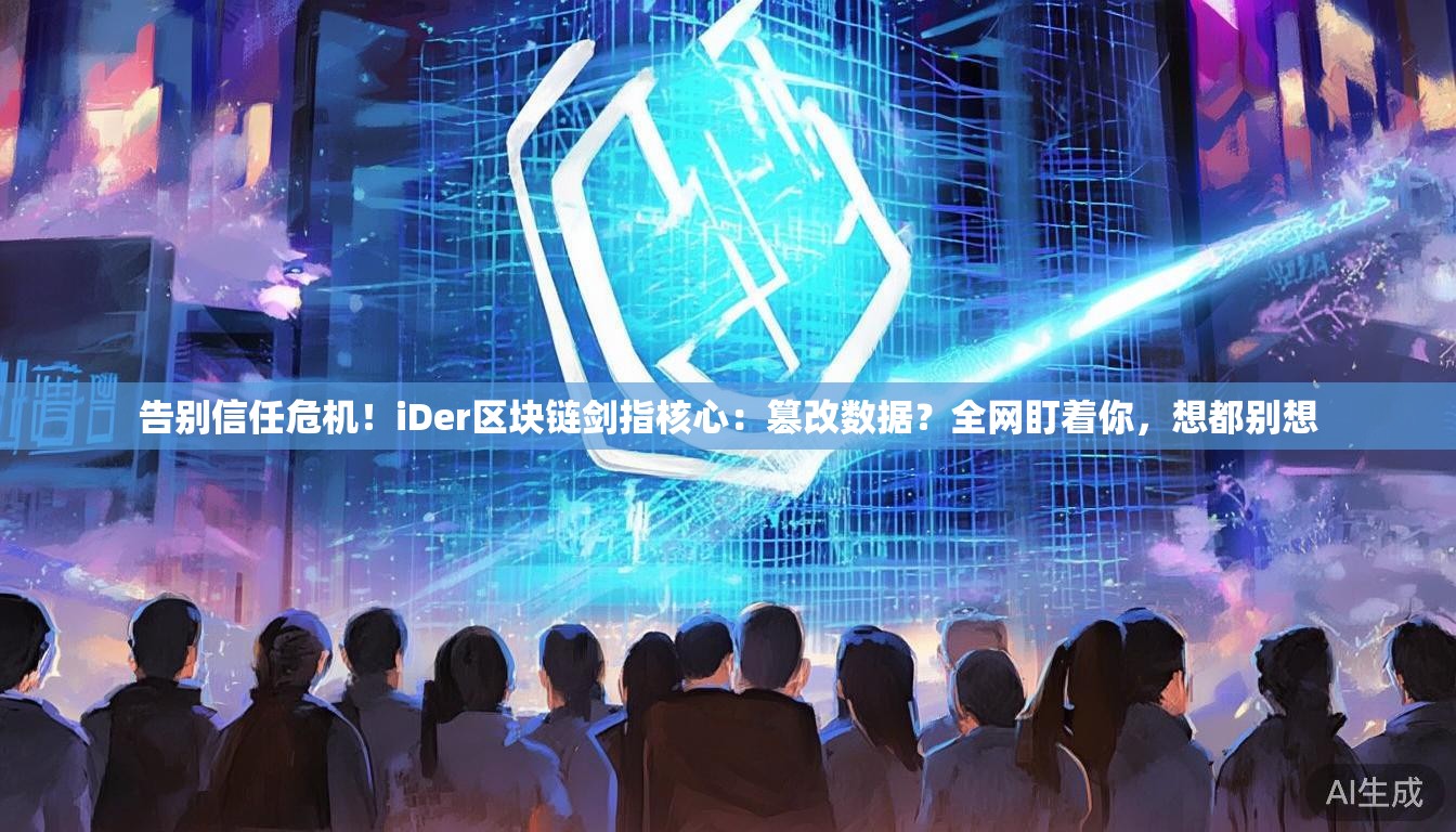 告别信任危机!iDer区块链剑指核心:篡改数据?全网盯着你,想都别想 告别信任危机!iDer区块链剑指核心:篡改数据?全网盯着你,想都别想