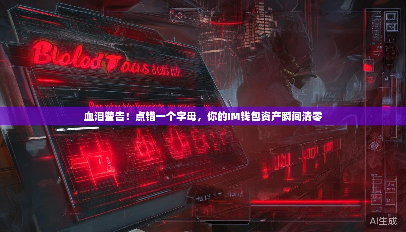 血泪警告！点错一个字母，你的IM钱包资产瞬间清零