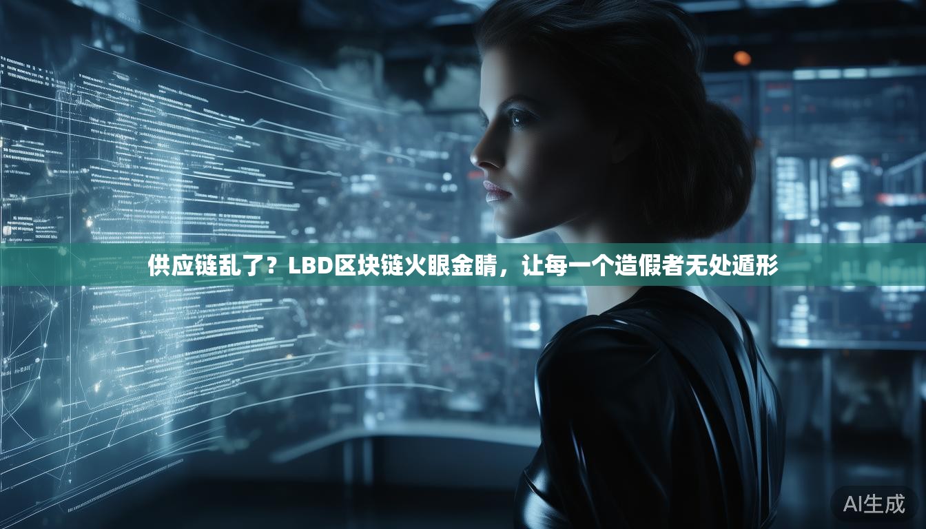 供应链乱了？LBD区块链火眼金睛，让每一个造假者无处遁形