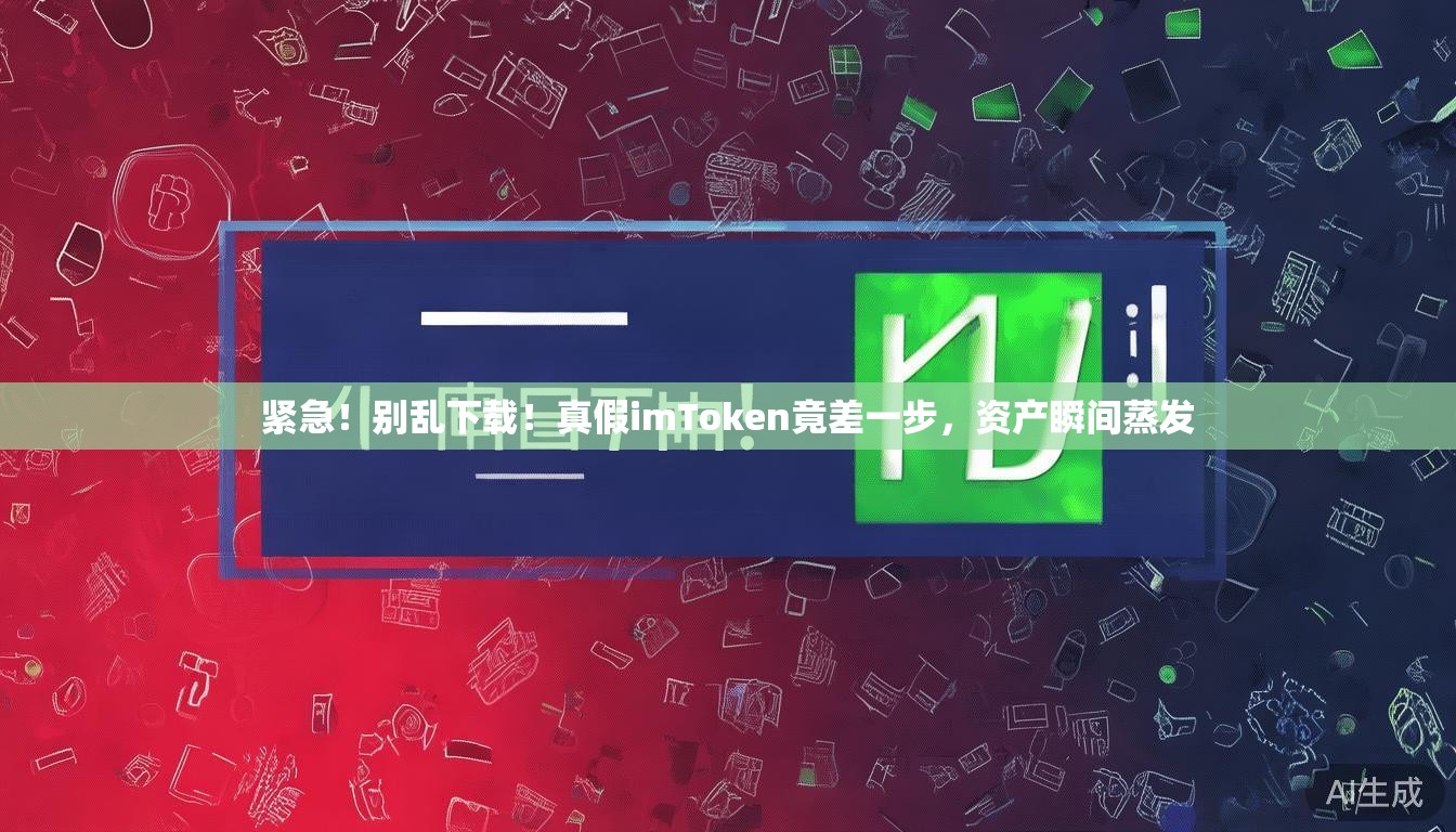紧急！别乱下载！真假imToken竟差一步，资产瞬间蒸发