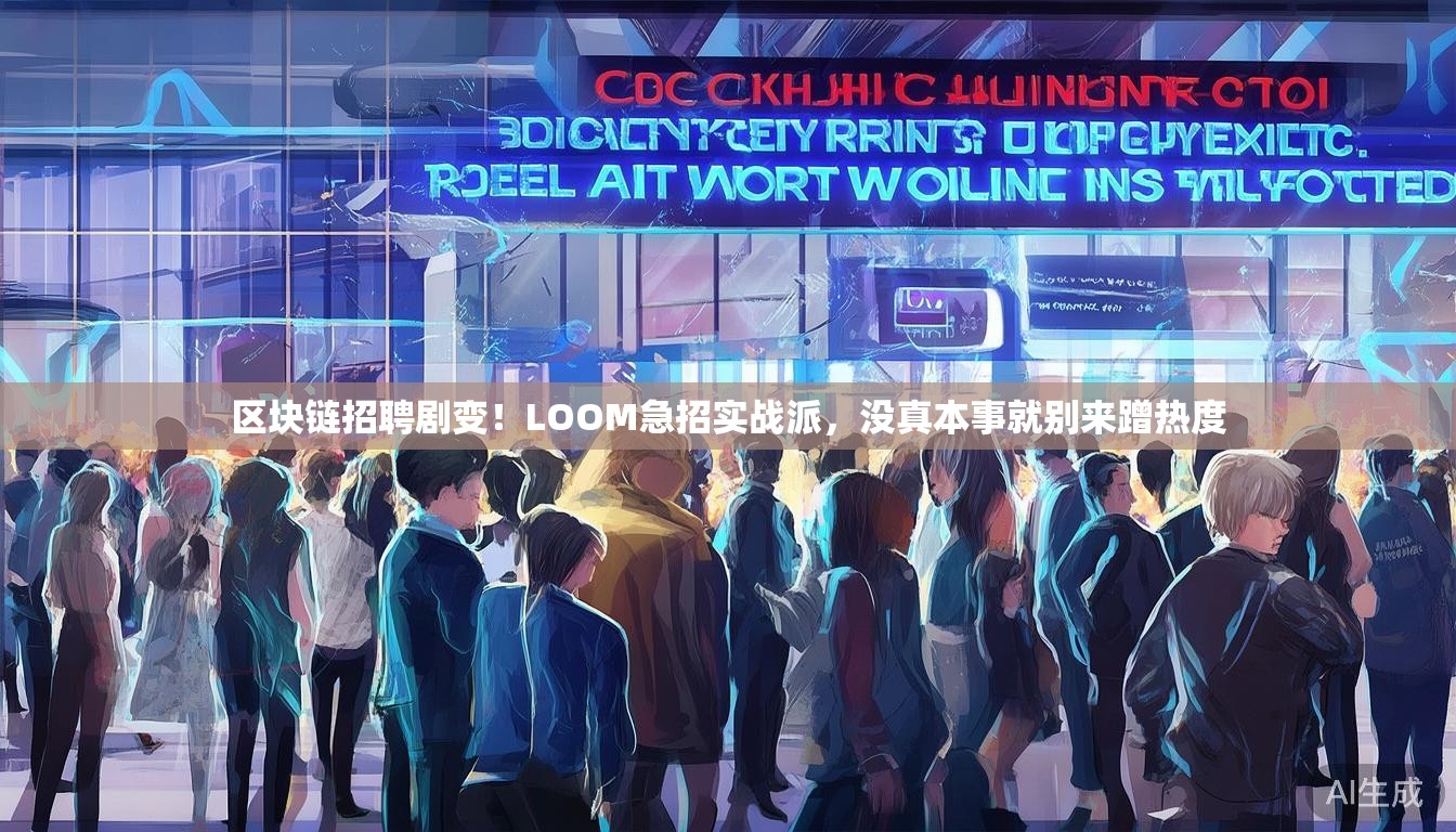 区块链招聘剧变!LOOM急招实战派,没真本事就别来蹭热度 区块链招聘剧变!LOOM急招实战派,没真本事就别来蹭热度