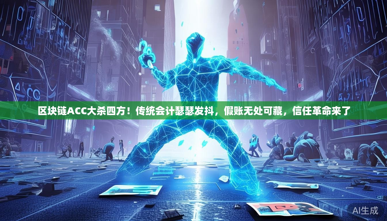 区块链ACC大杀四方！传统会计瑟瑟发抖，假账无处可藏，信任革命来了