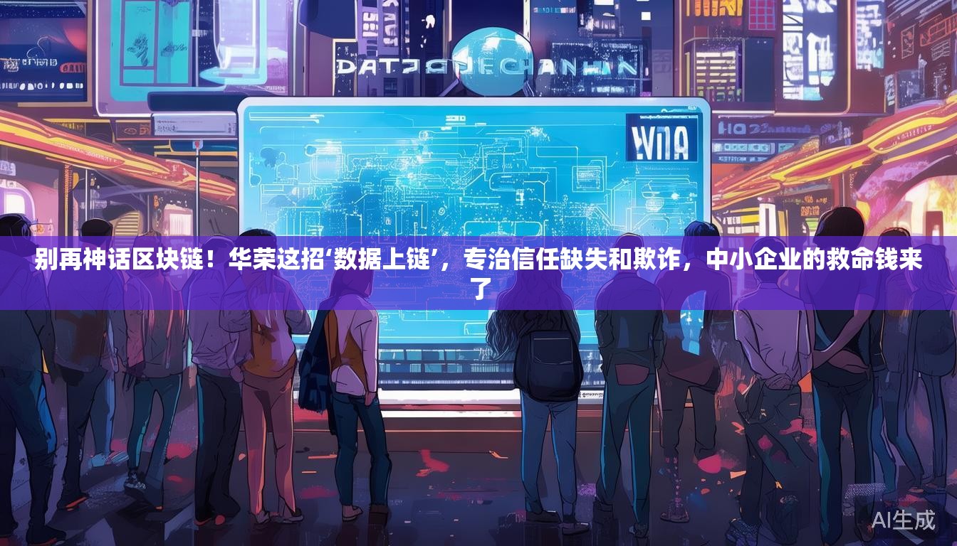 别再神话区块链!华荣这招‘数据上链’,专治信任缺失和欺诈,中小企业的救命钱来了 别再神话区块链!华荣这招‘数据上链’,专治信任缺失和欺诈,中小企业的救命钱来了