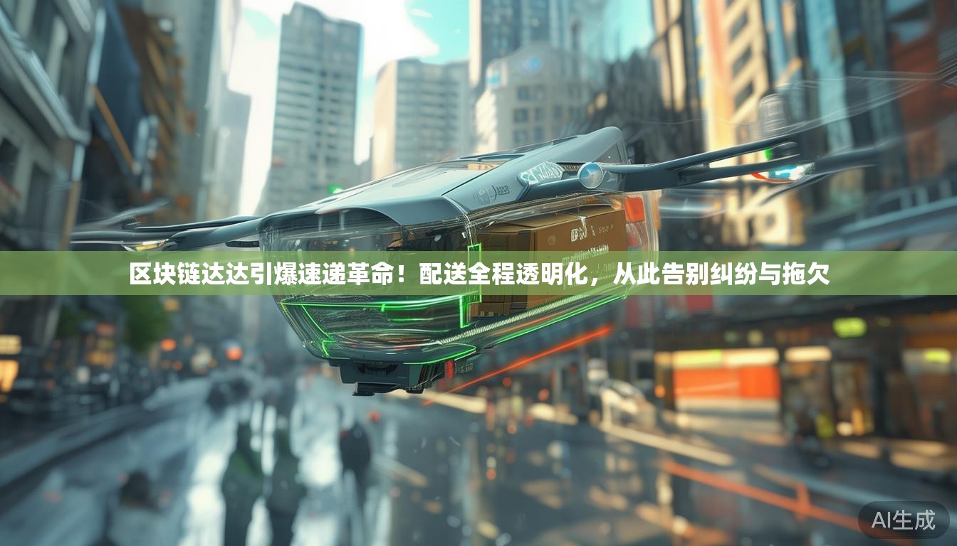 区块链达达引爆速递革命！配送全程透明化，从此告别纠纷与拖欠