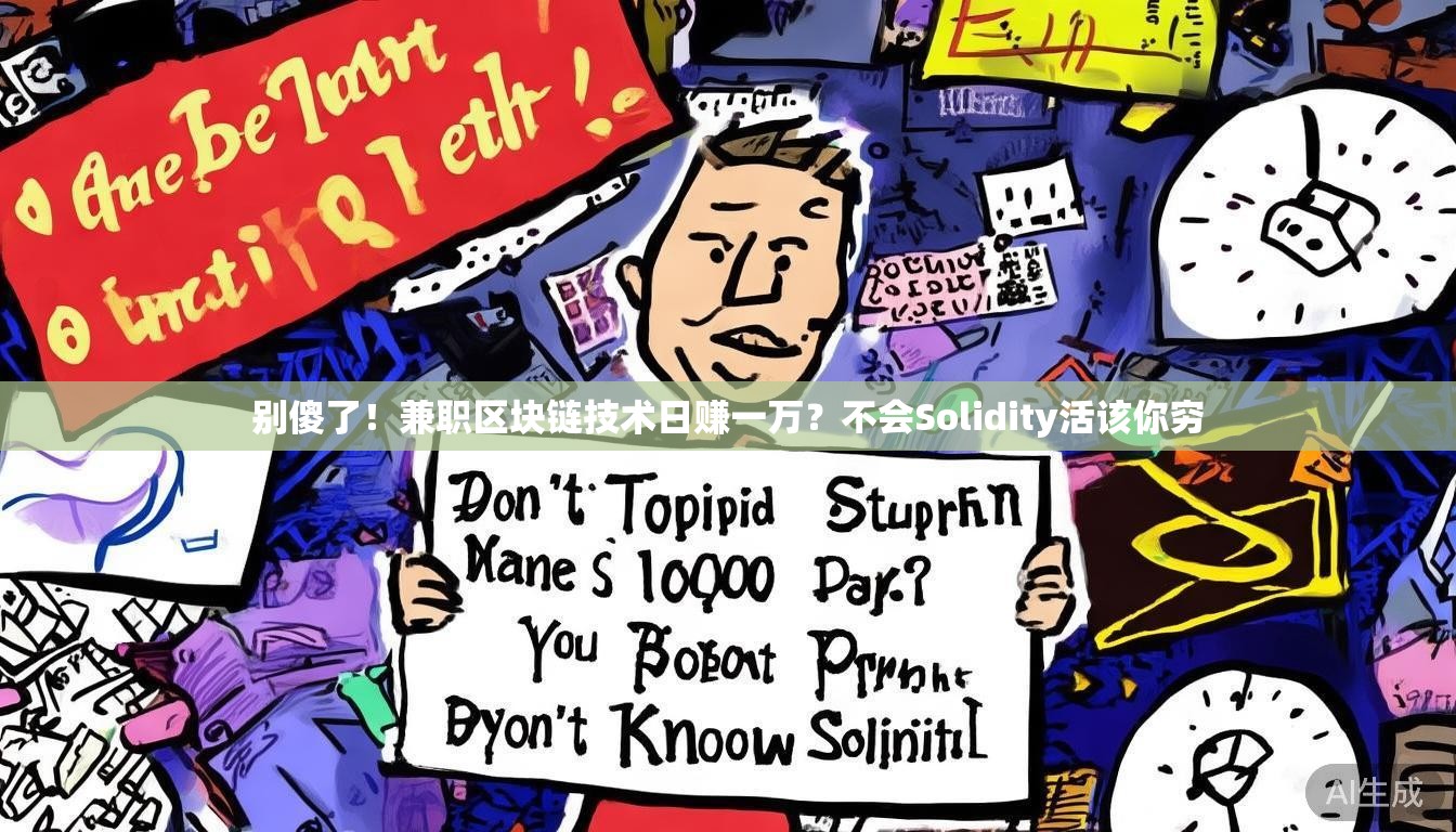 别傻了！兼职区块链技术日赚一万？不会Solidity活该你穷