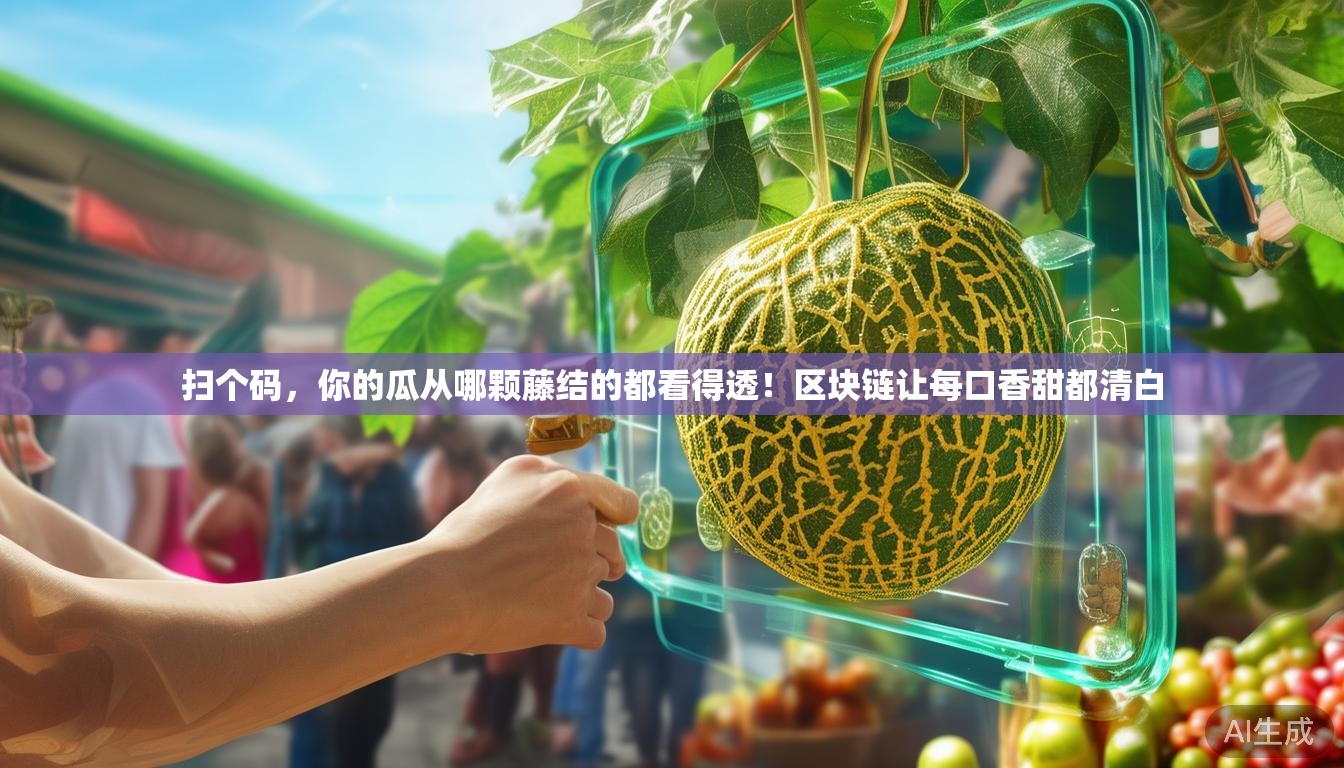 扫个码，你的瓜从哪颗藤结的都看得透！区块链让每口香甜都清白