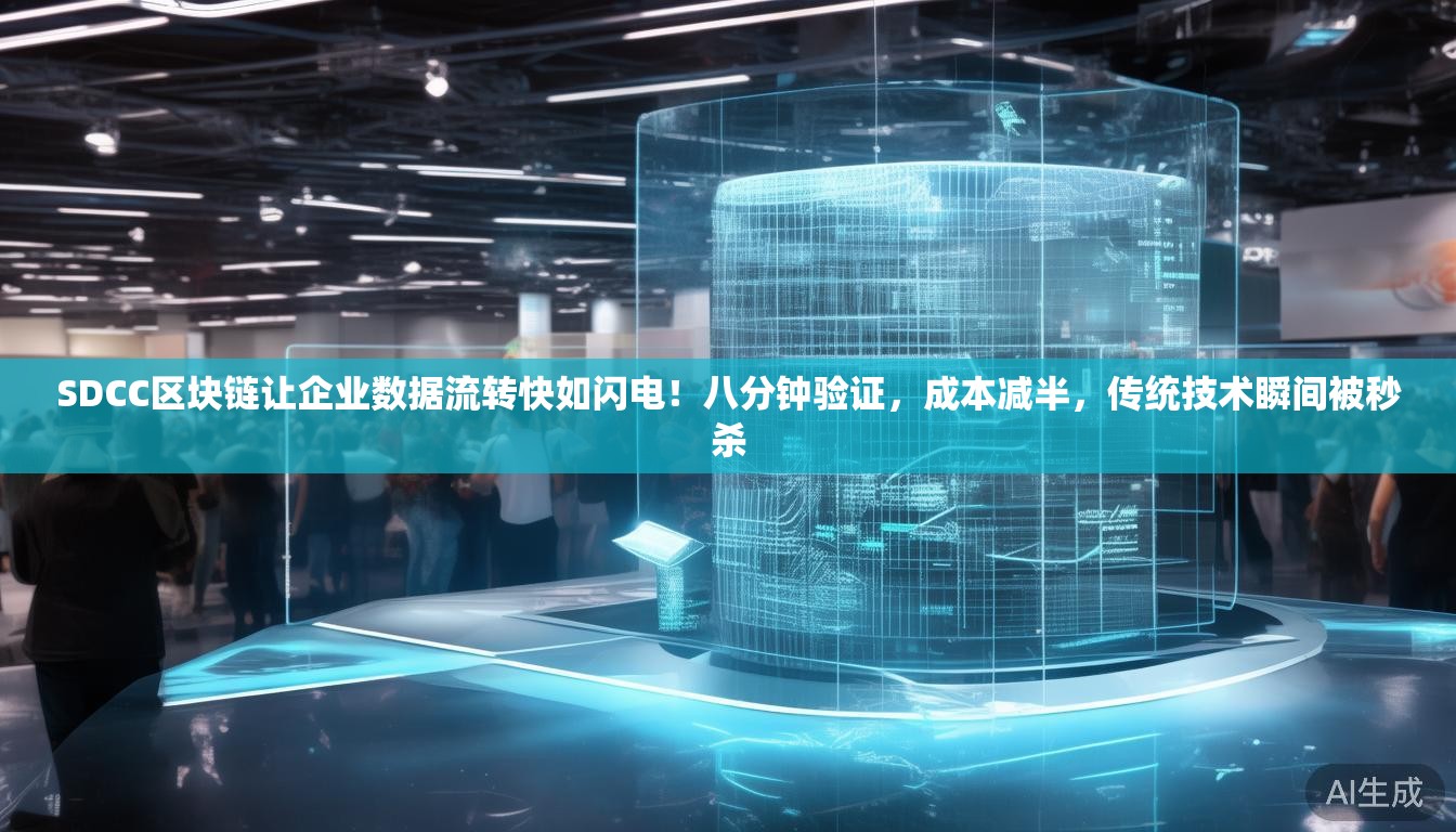 SDCC区块链让企业数据流转快如闪电！八分钟验证，成本减半，传统技术瞬间被秒杀