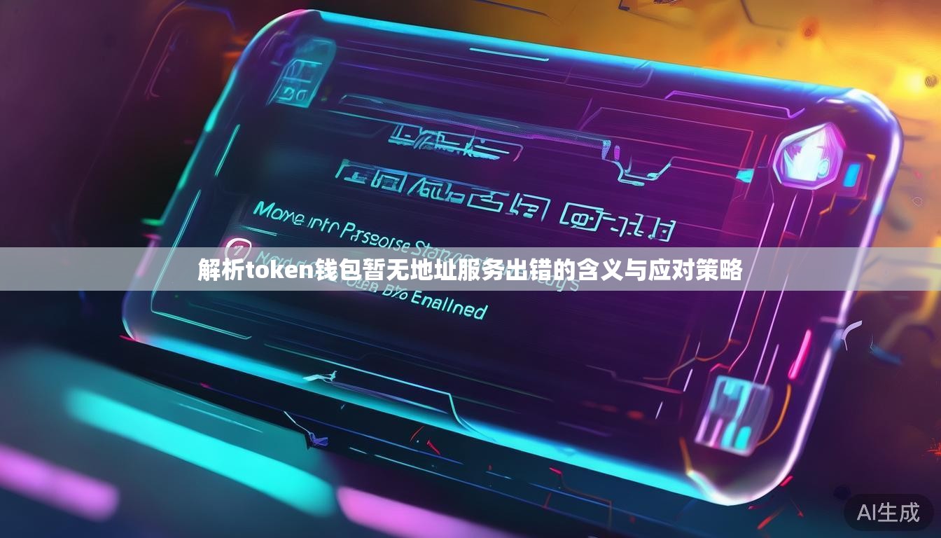 解析token钱包暂无地址服务出错的含义与应对策略 解析token钱包暂无地址服务出错的含义与应对策略
