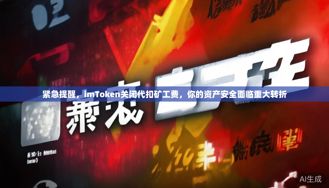 紧急提醒，imToken关闭代扣矿工费，你的资产安全面临重大转折