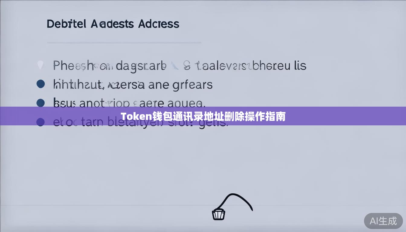 Token钱包通讯录地址删除操作指南