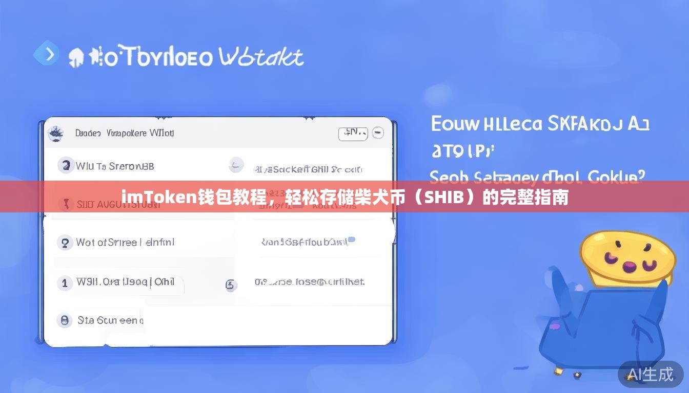 imToken钱包教程，轻松存储柴犬币（SHIB）的完整指南