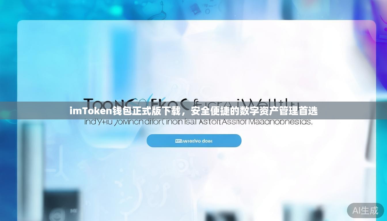 imToken钱包正式版下载，安全便捷的数字资产管理首选