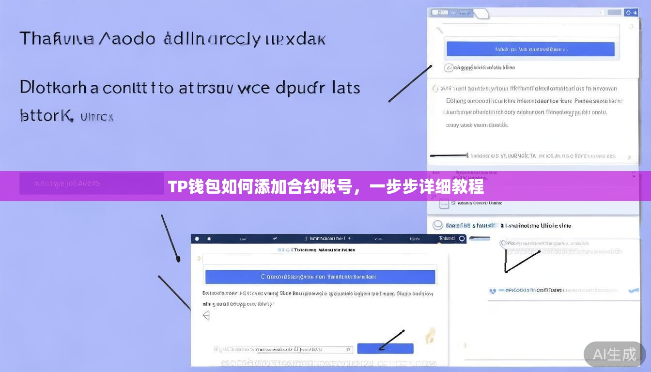 TP钱包如何添加合约账号,一步步详细教程 TP钱包如何添加合约账号,一步步详细教程