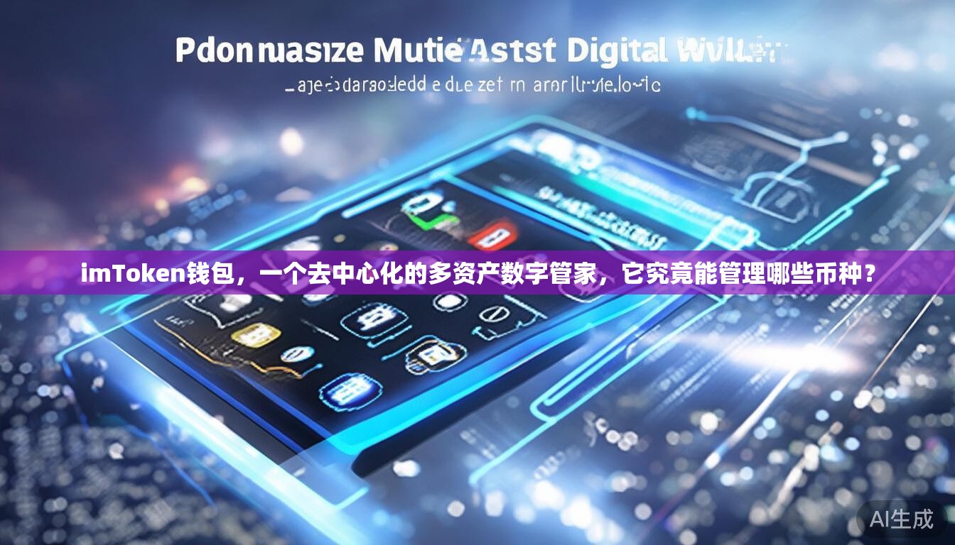 imToken钱包，一个去中心化的多资产数字管家，它究竟能管理哪些币种？