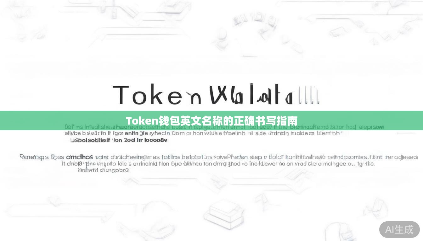 Token钱包英文名称的正确书写指南 Token钱包英文名称的正确书写指南
