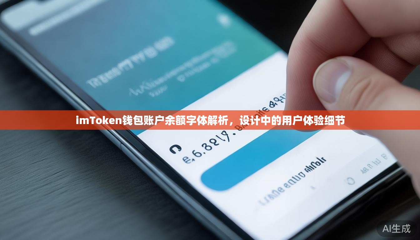 imToken钱包账户余额字体解析，设计中的用户体验细节