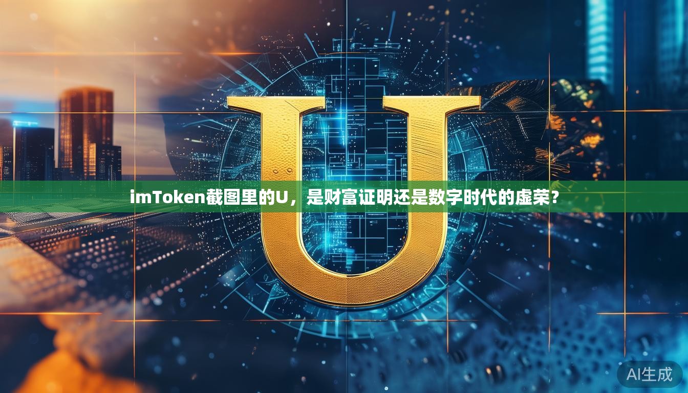 imToken截图里的U，是财富证明还是数字时代的虚荣？